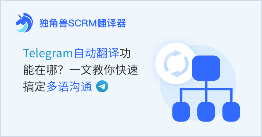 Telegram自动翻译功能在哪？一文教你快速搞定多语沟通